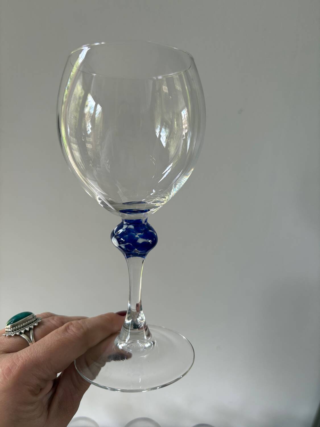 Set of 10 Luminarc Louisiana wine glasses