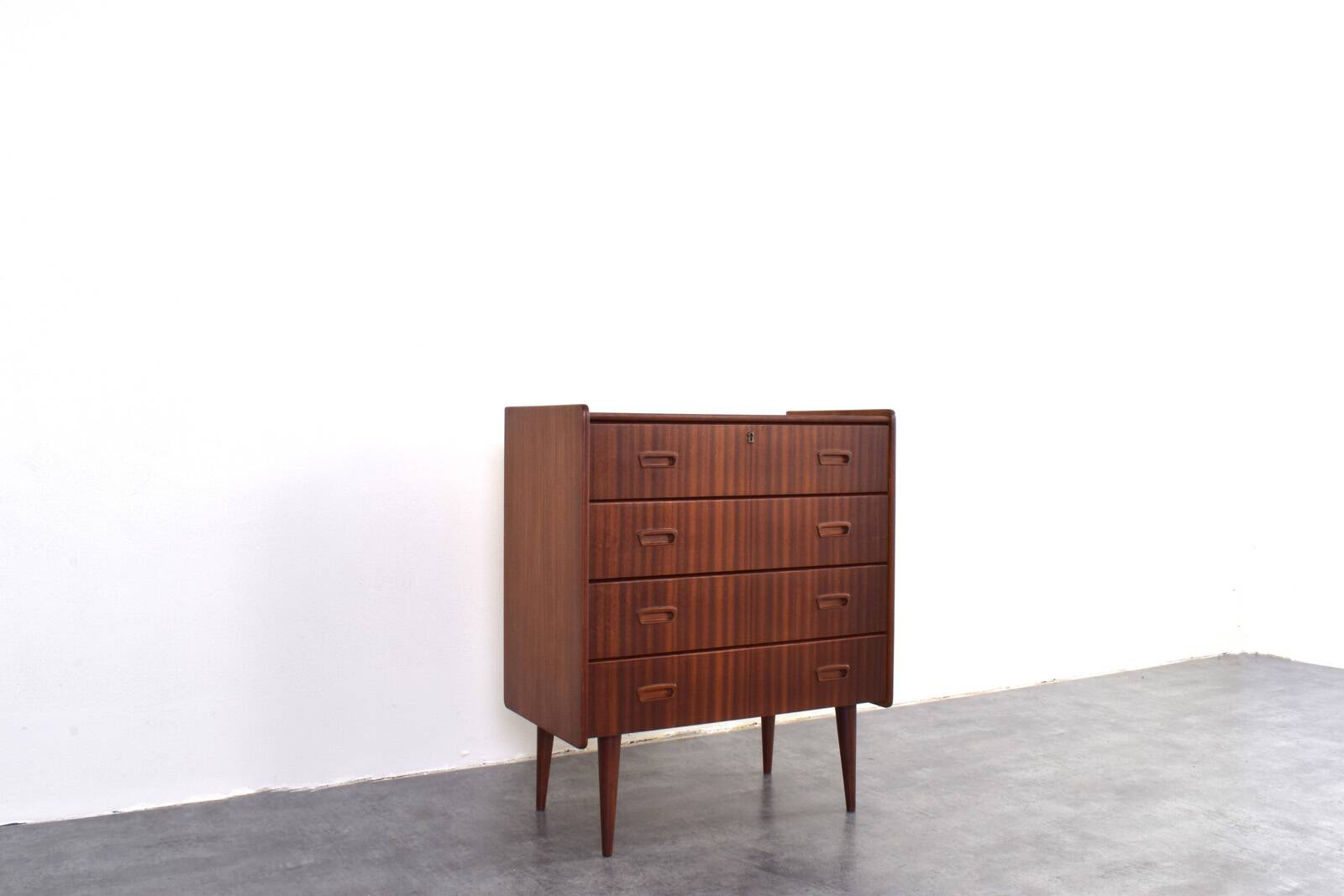 Mid-Century Danish Teak Chest of Drawers, 1960s