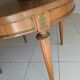 Table(diamètre 110 ) style  louis xvi  merisier