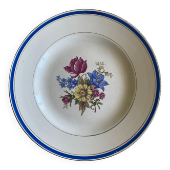 Round dish Sarreguemines and Digoin