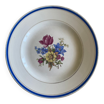 Round dish Sarreguemines and Digoin