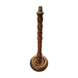 Wooden lamp foot