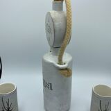 Henri Cimal bottle and glasses