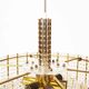 Vintage chandelier by Emil Stejnar for Rupert Nikoll Austria 1960's
