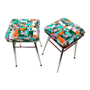 Paire de tabourets