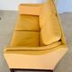 VINTAGE DANISH RETRO SKIPPER 2 PERSON SOFA IN BUTTERMILK LEATHER