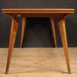 Table design italienne en bois du 20ème siècle