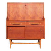 Secrétaire vintage en teck des années 60