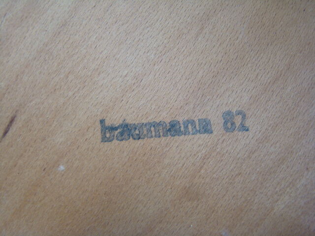 Set of four chairs old baumann