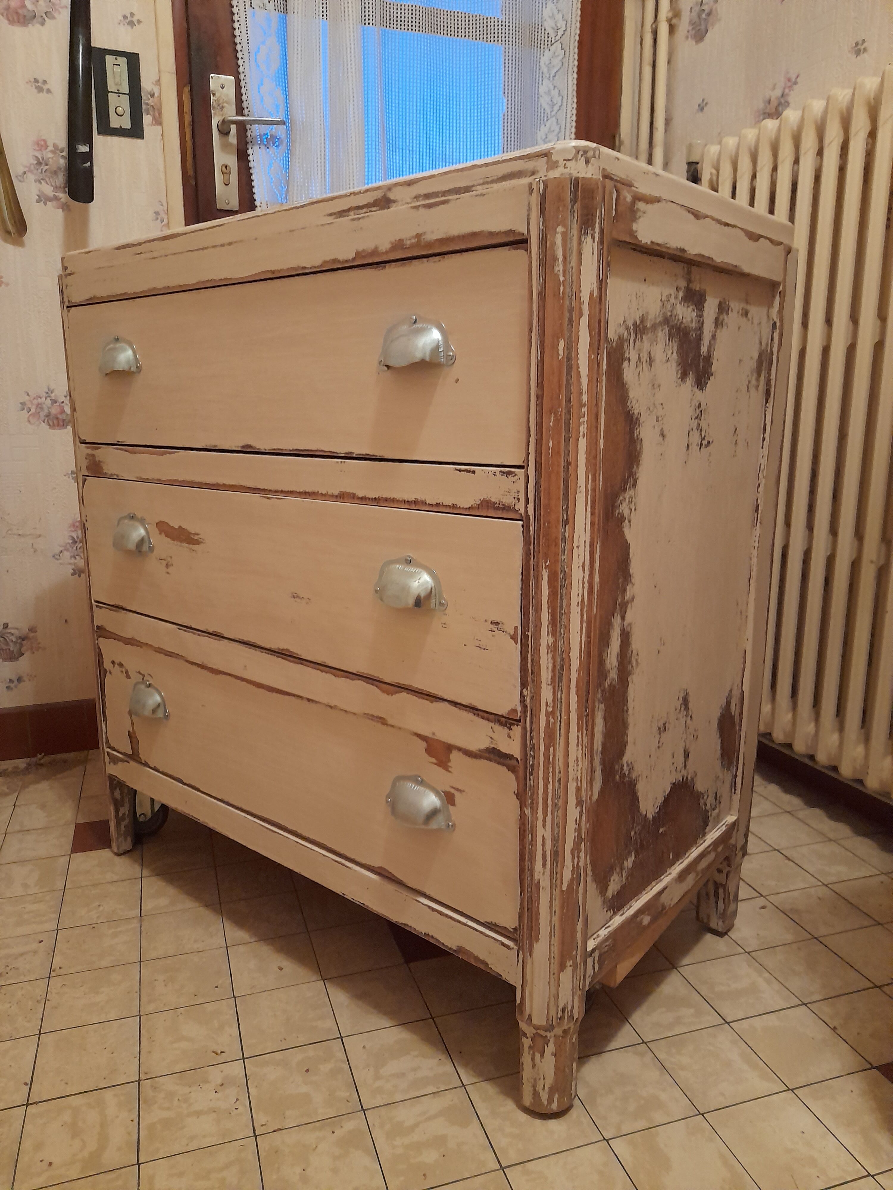Flea market dresser "Wabi-Sabi"