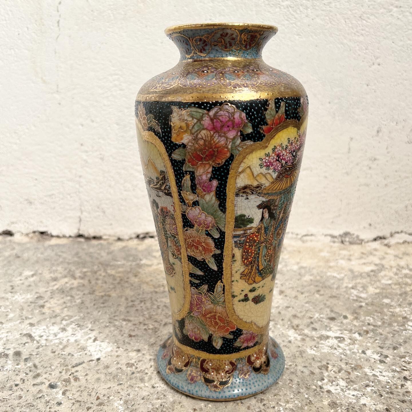 Satsuma Chinese porcelain vase XXth