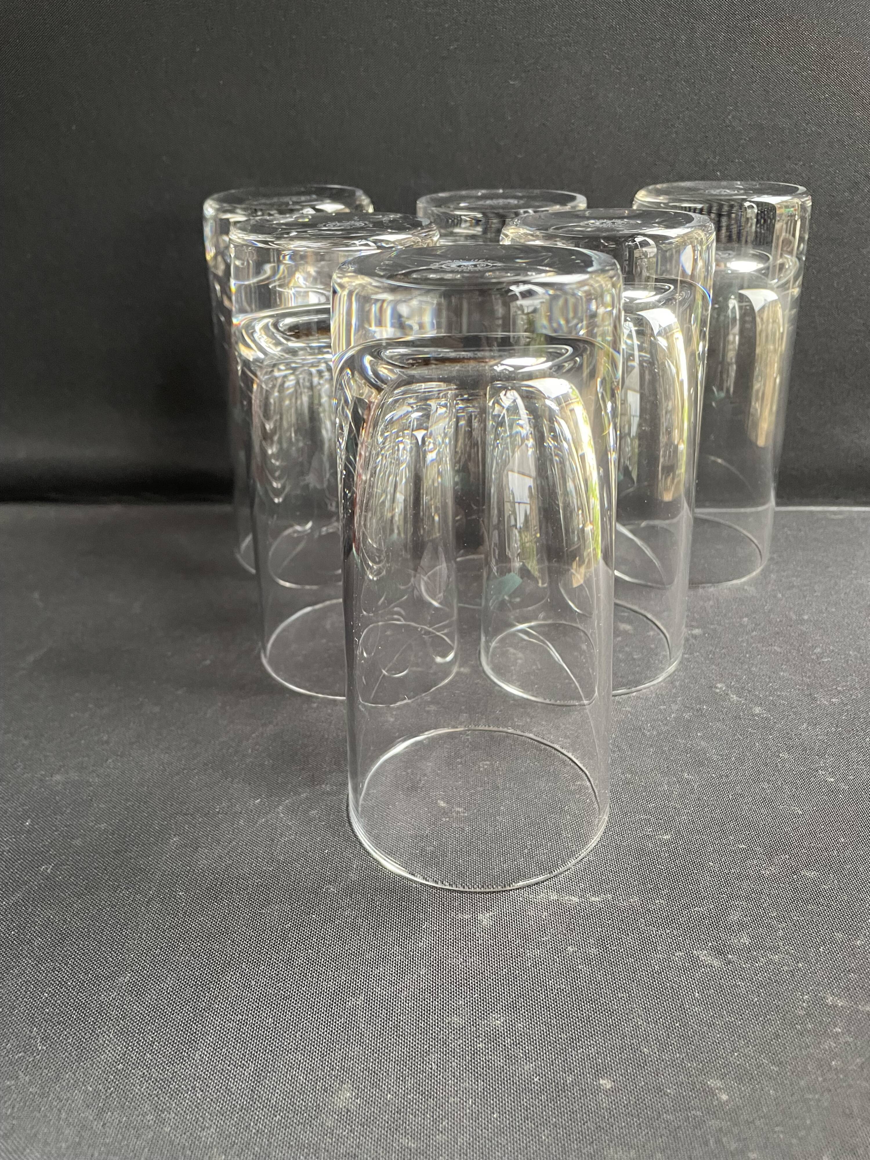 6 Baccarat Perfection Mugs