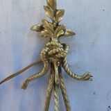 Pair of brass wall light