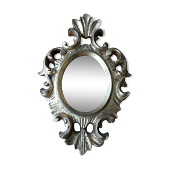 Wooden mirror - 23x15cm