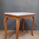 Table plateau marbre blanc
