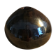 Small vase soliflore ball in enamelled earthenware sandstone