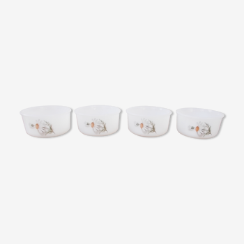 Set of 4 daisy ramekins