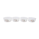 Set of 4 daisy ramekins
