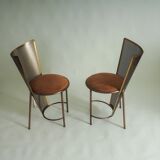 Set of 2 Sevilla EXPO '92 chairs by Frans Van Praet for Belgochrom (#35 & #36 /100)