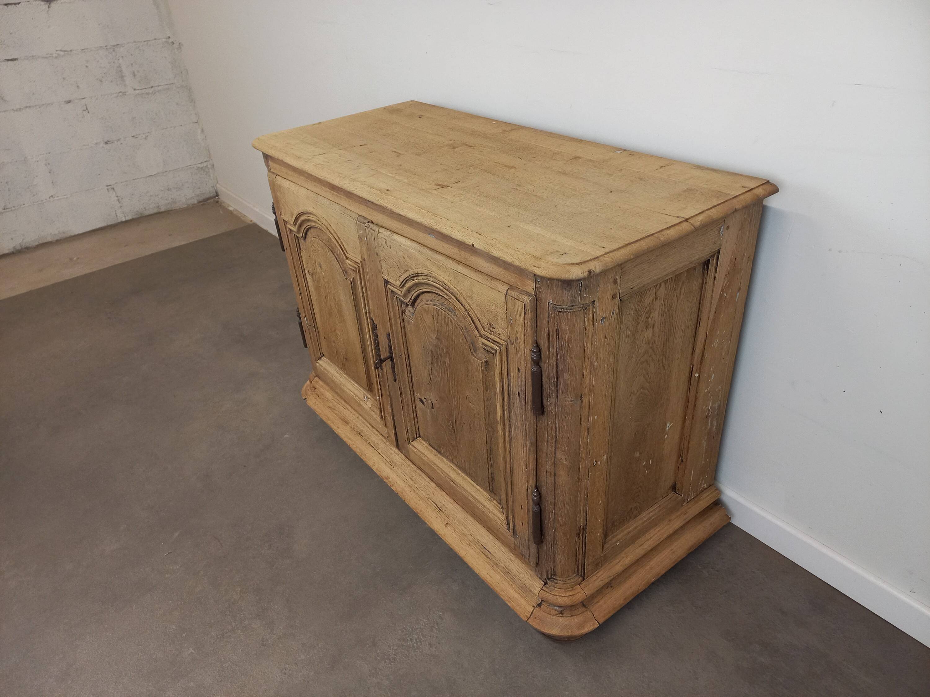 Louis XV oak sideboard