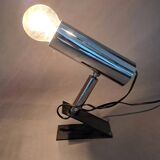 Modernist chrome adjustable clamp spotlight 1960/70.