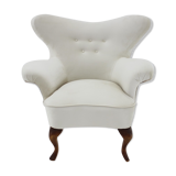 1900s antique curved armchair