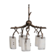 Murano glass mid-century italian chandelier