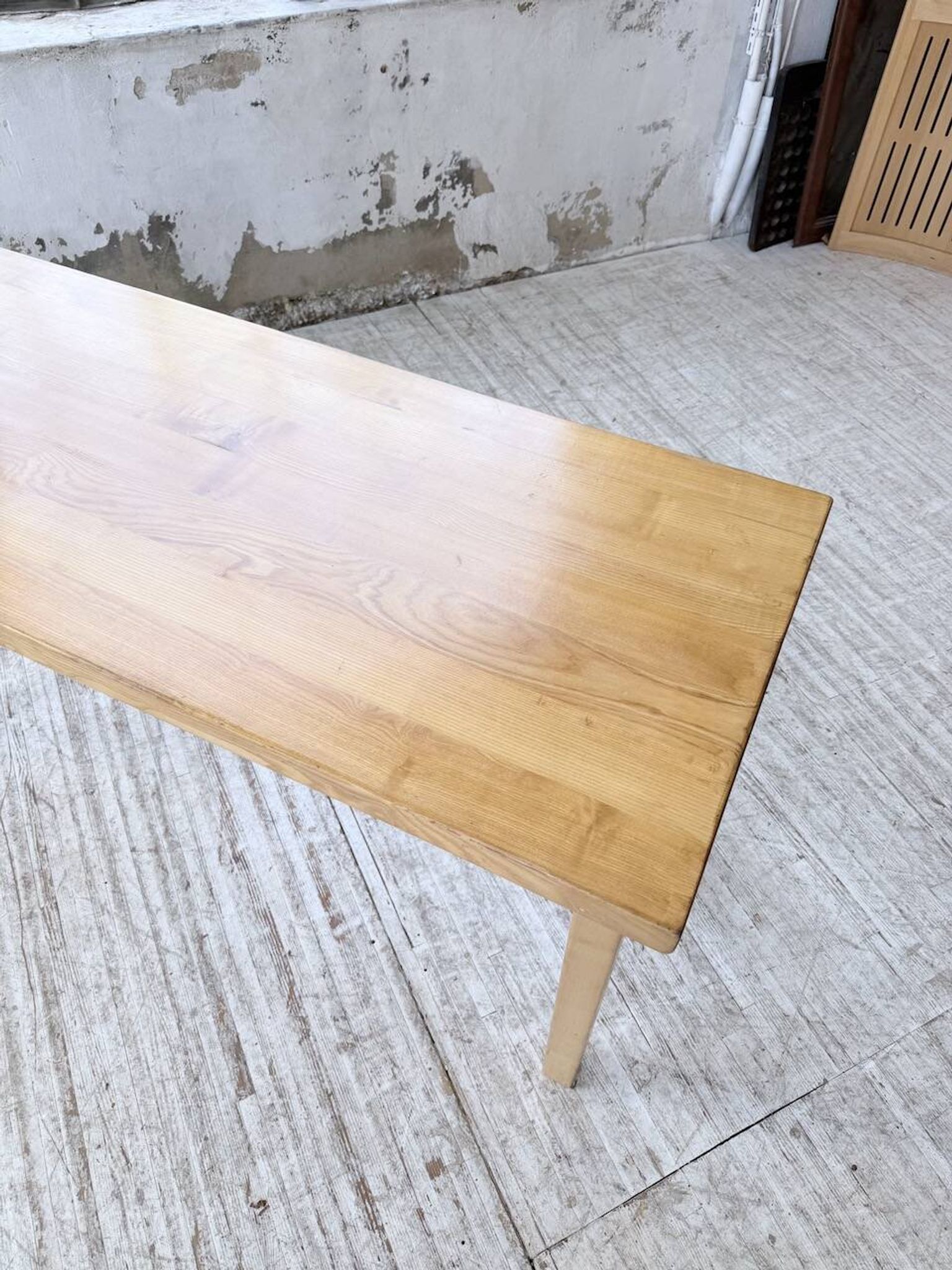 Solid elm farmhouse table 150cm