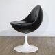 Fauteuil vintage 1970 pied tulipe