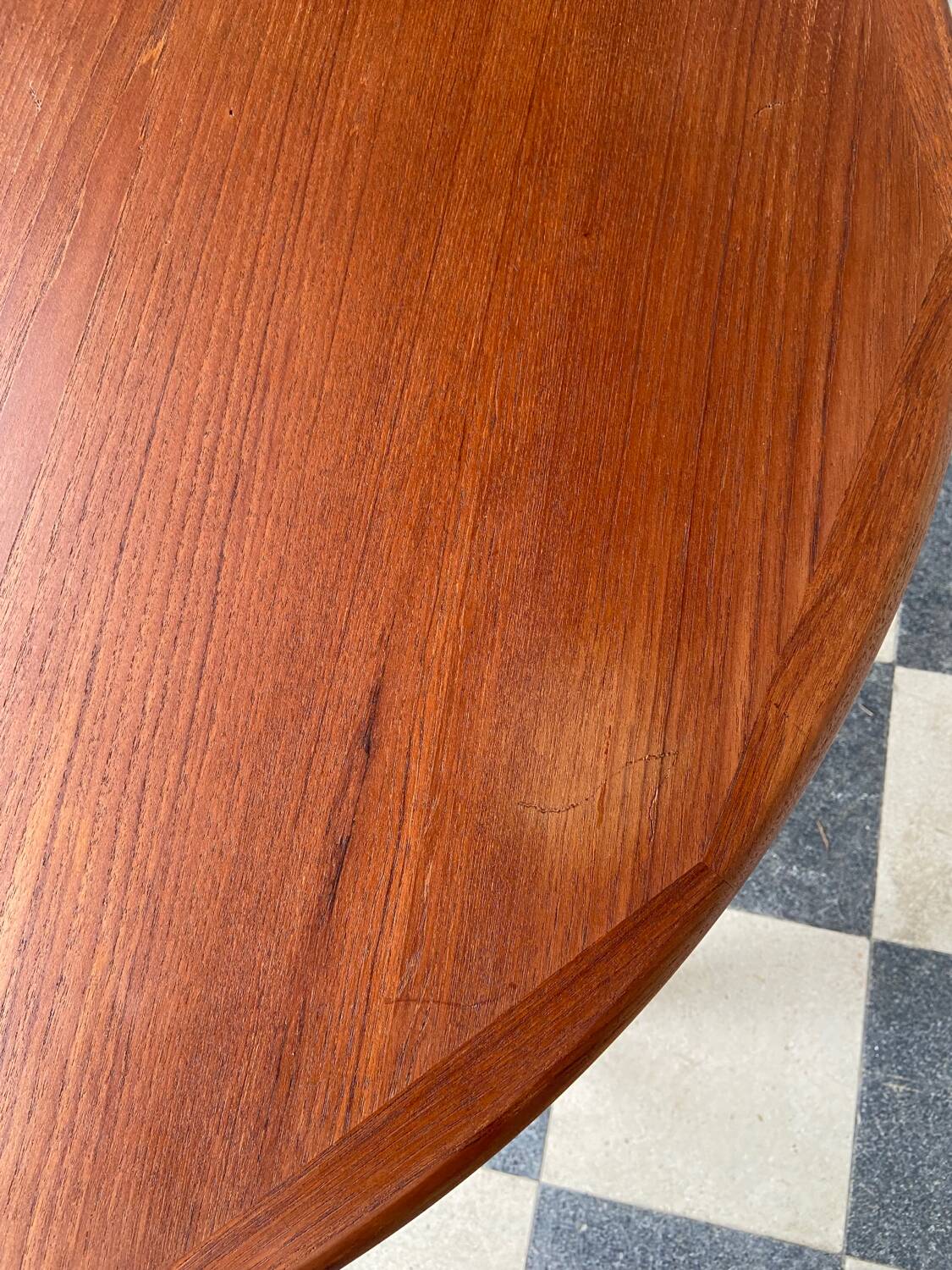 Vintage Scandinavian dining table