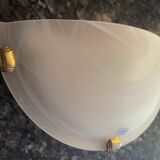 Pair of Murano glass wall lights, Italy 1990