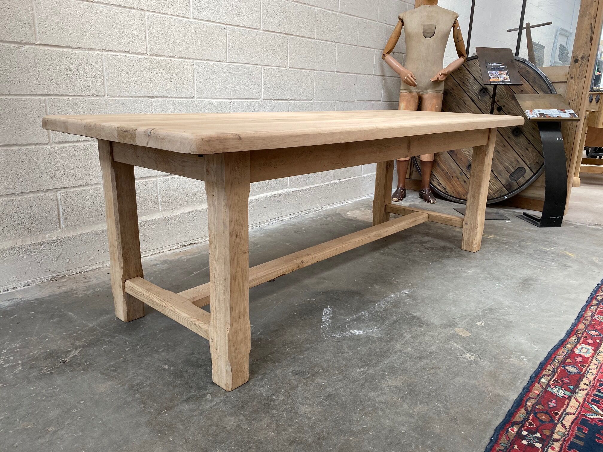 Oak farm table
