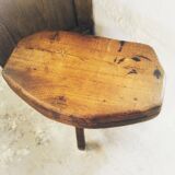 Brutalist tripod stool