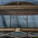Vintage rattan shelf