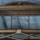 Vintage rattan shelf
