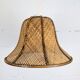 Woven rattan pendant light