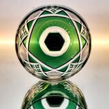 Box of 4 Val Saint Lambert "Berncastel" no. 204 Roemer glass – Belgium 1905