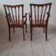 Paire de fauteuils de style Queen Anne originaux