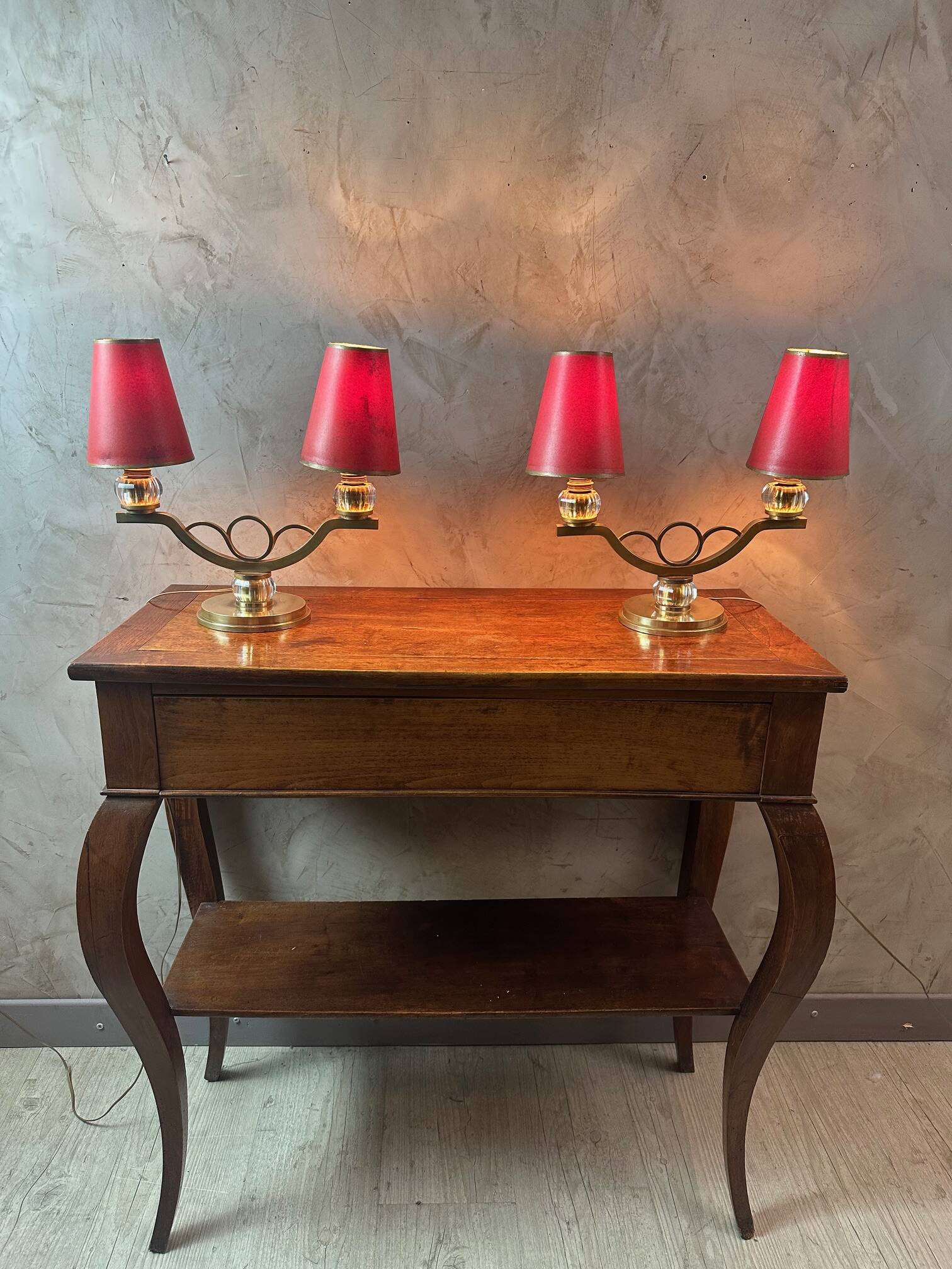Pair of 1950 lamps