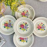 8 assiettes à dessert