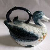 Pitcher teapot jug ceramic bird duck