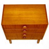Commode scandinave en teck Suède 1960