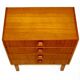 Commode scandinave en teck Suède 1960