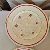 Assiettes à dessert Gien Christiane x 6