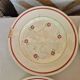 Gien Christiane dessert plates x 6