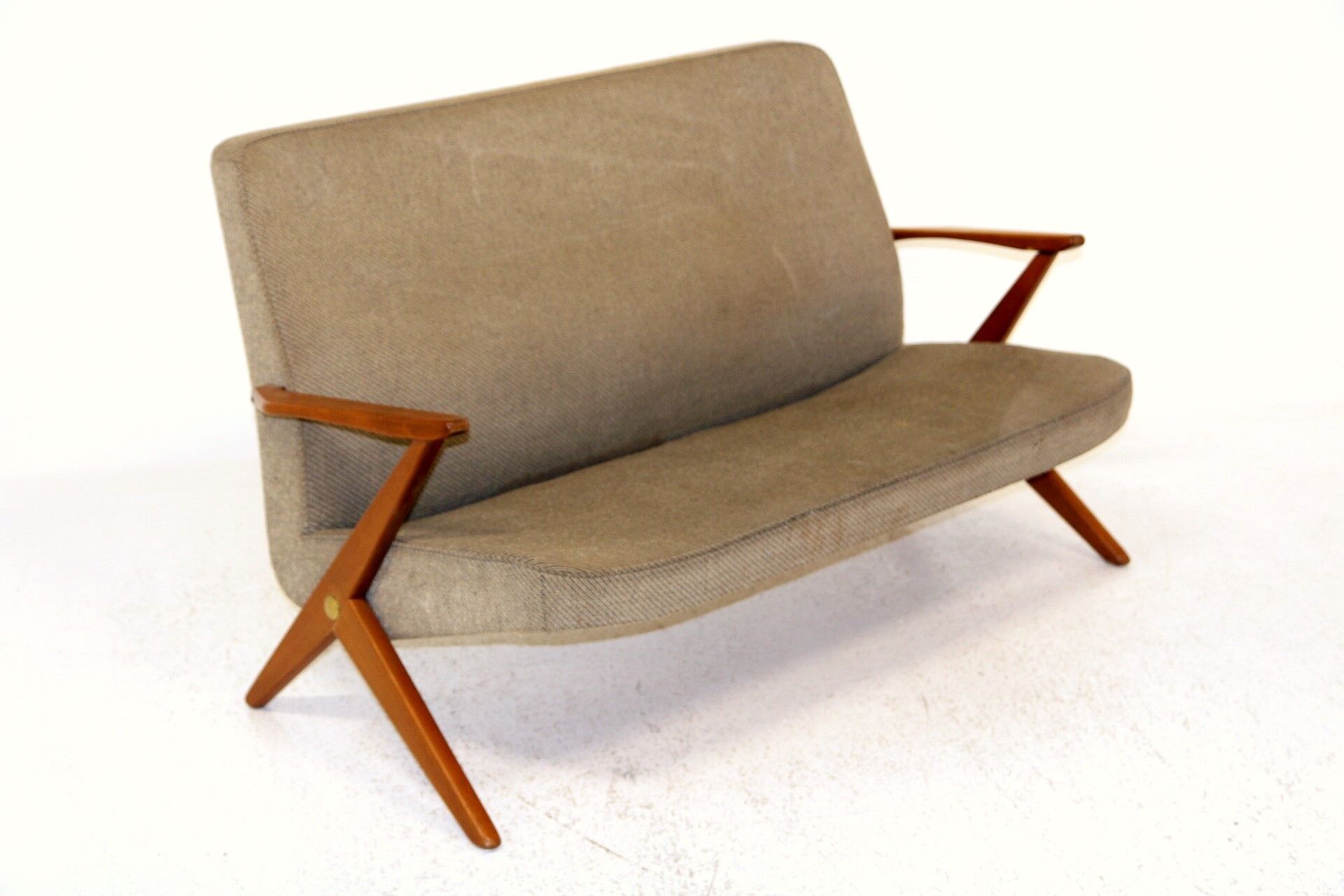 2-seater sofa, Bengt Ruda for NK, Nordiska Kompaniet, Sweden, 1950