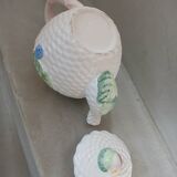 Antique slip teapot