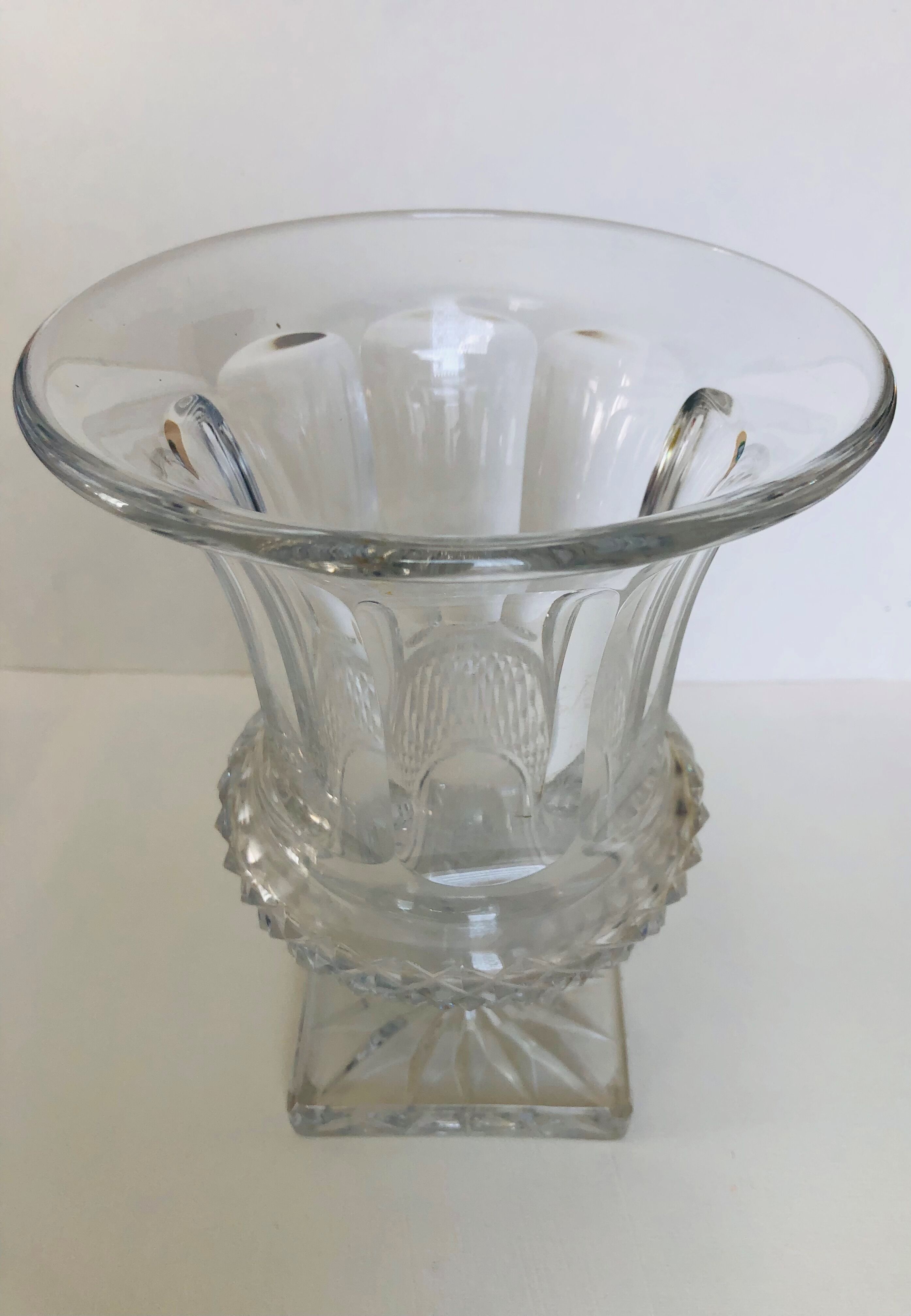 Vase Médicis en cristal de Saint Louis