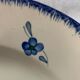 Set de 2 plats Mary Lou Digoin Sarreguemines 20 ème siècle