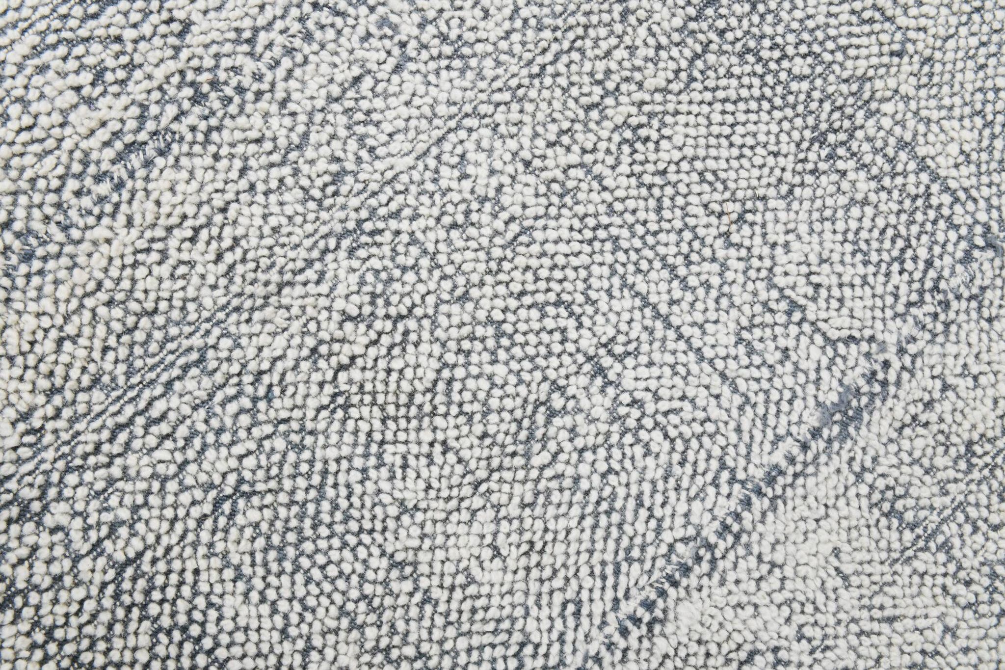 7x9 Blue White Modern Vintage Rug, 200x271Cm SK 34018 FREE SHIPPING